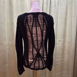 Generation Love Black Knit Sweater, XS